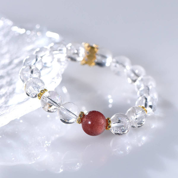 Azeztulite Clear Quartz Cystal Energy Bracelet