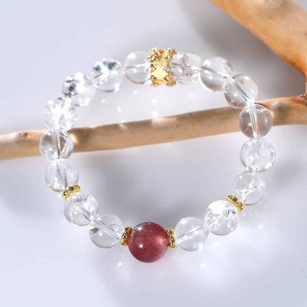 Azeztulite Clear Quartz Cystal Energy Bracelet