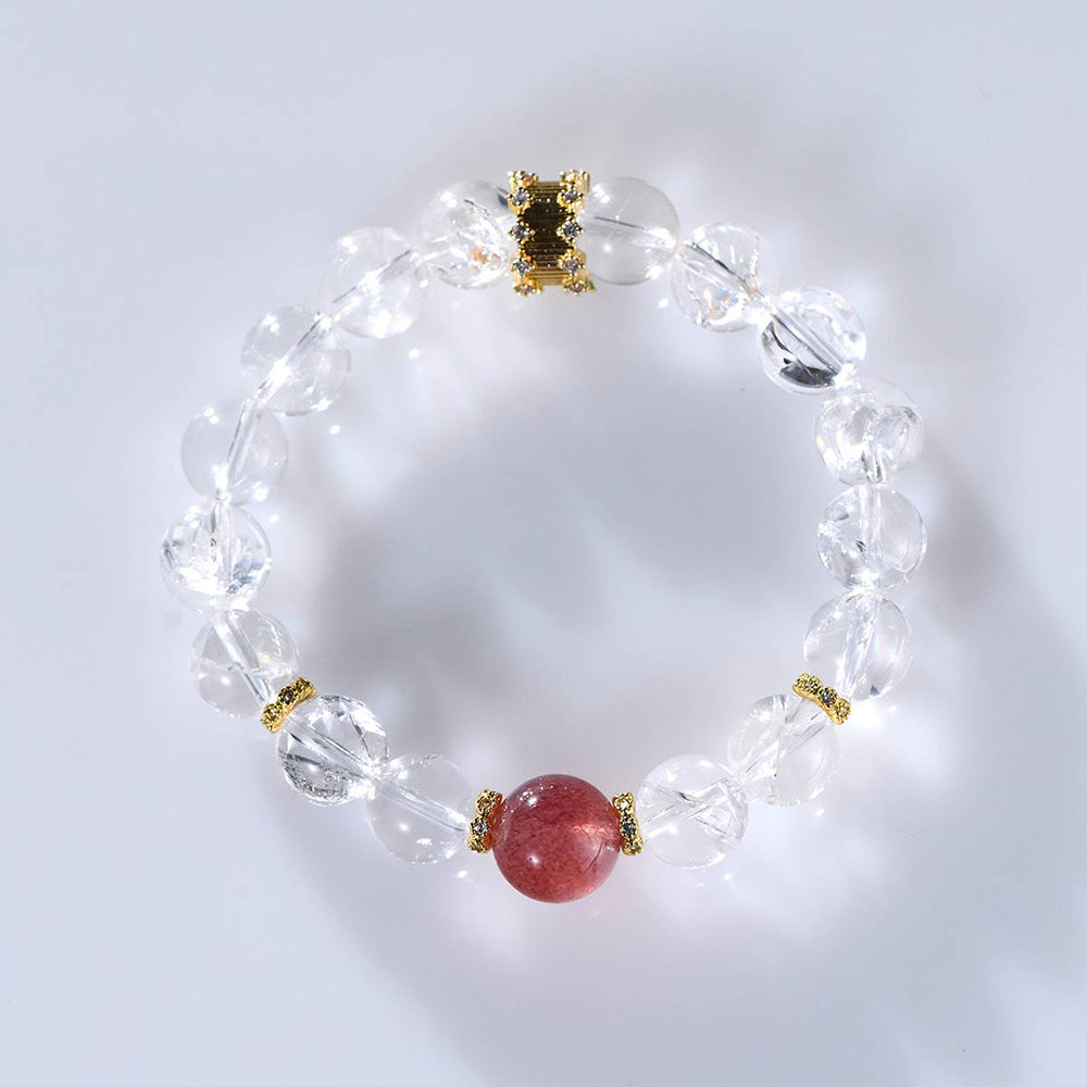 Azeztulite Clear Quartz Cystal Energy Bracelet