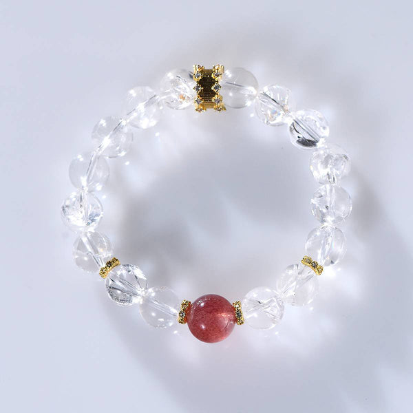 Azeztulite Clear Quartz Cystal Energy Bracelet