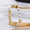 Citrine and Clear Quartz Energy Bracelet