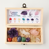 Amethyst Block Wooden Box Set