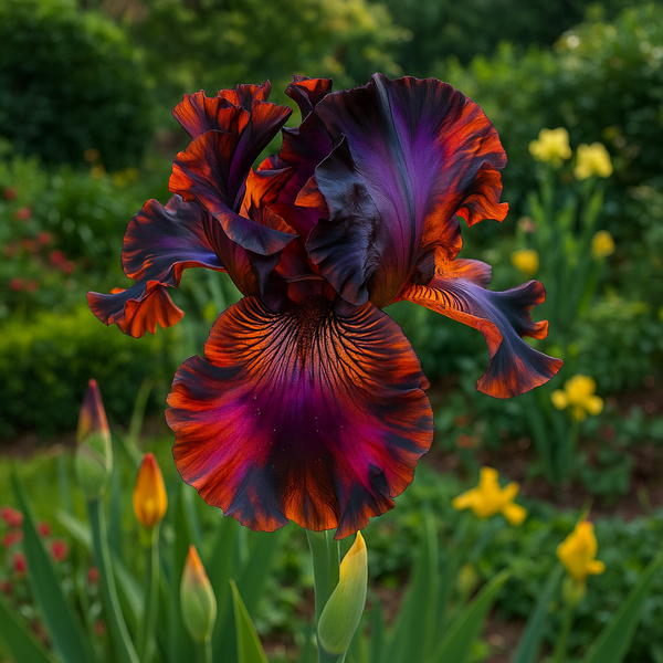 Blue Iris Seeds for Planting - Rare Perennial Flower Seeds - Vibrant Blue Blooms for Garden Beds, Borders, or Pots - Easy to Grow - Perfect for Pollinator-Friendly Gardens