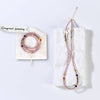 Strawberry Quartz Crystal Energy Necklace and Bracelet Duo