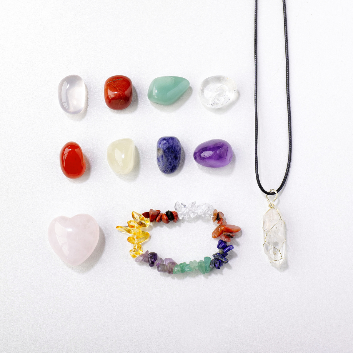 7-Color Energy Crystal Stone Set