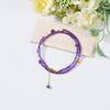 Amethyst Pearl Energy Necklace and Bracelet Duo
