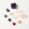 Amethyst Block Wooden Box Set