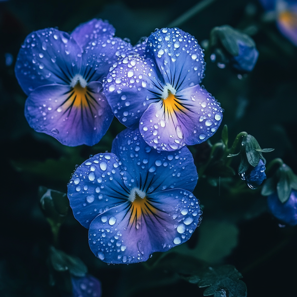 Pansy Seeds Mixed Colors – Vibrant Viola Tricolor Heirloom Flower Seeds for Garden Beds, Borders, Pots & Containers – Easy-to-Grow Cool Season Blooms – Perfect for Pollinators & DIY Gardeners
