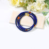 Lapis lazuli Crystal Energy Necklace and Bracelet Duo