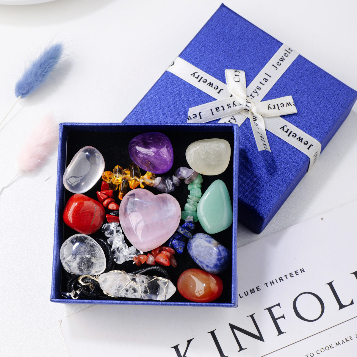 7-Color Energy Crystal Stone Set