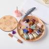 7 Chakras Crystal Gravel Drift Bottle Set