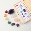 Amethyst Block Wooden Box Set