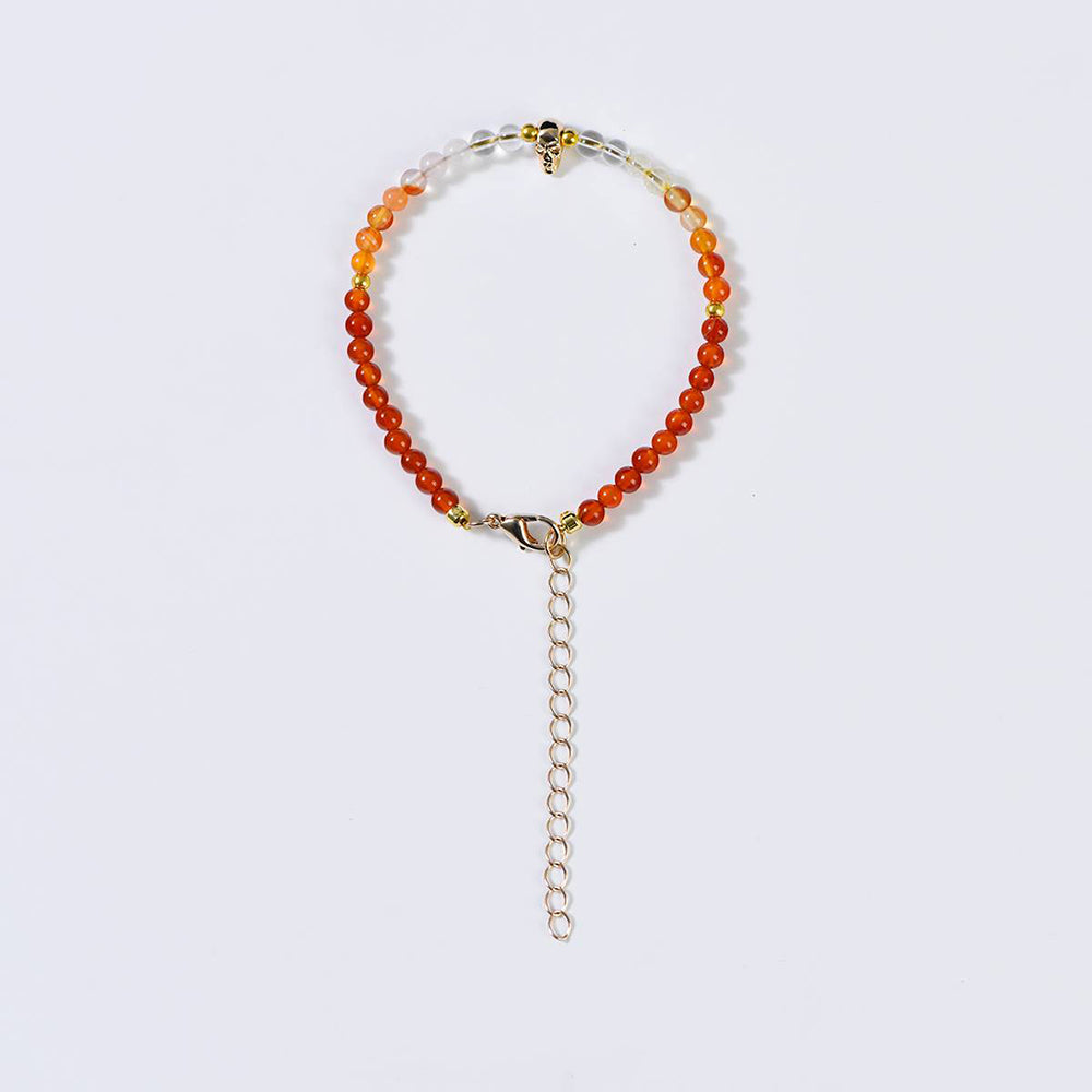Red Agate Crystal Energy Necklace