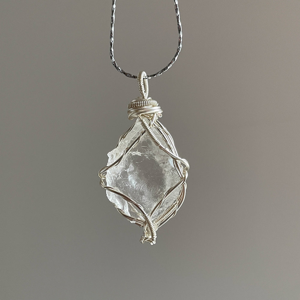 Energy Crystal Pendant Necklace