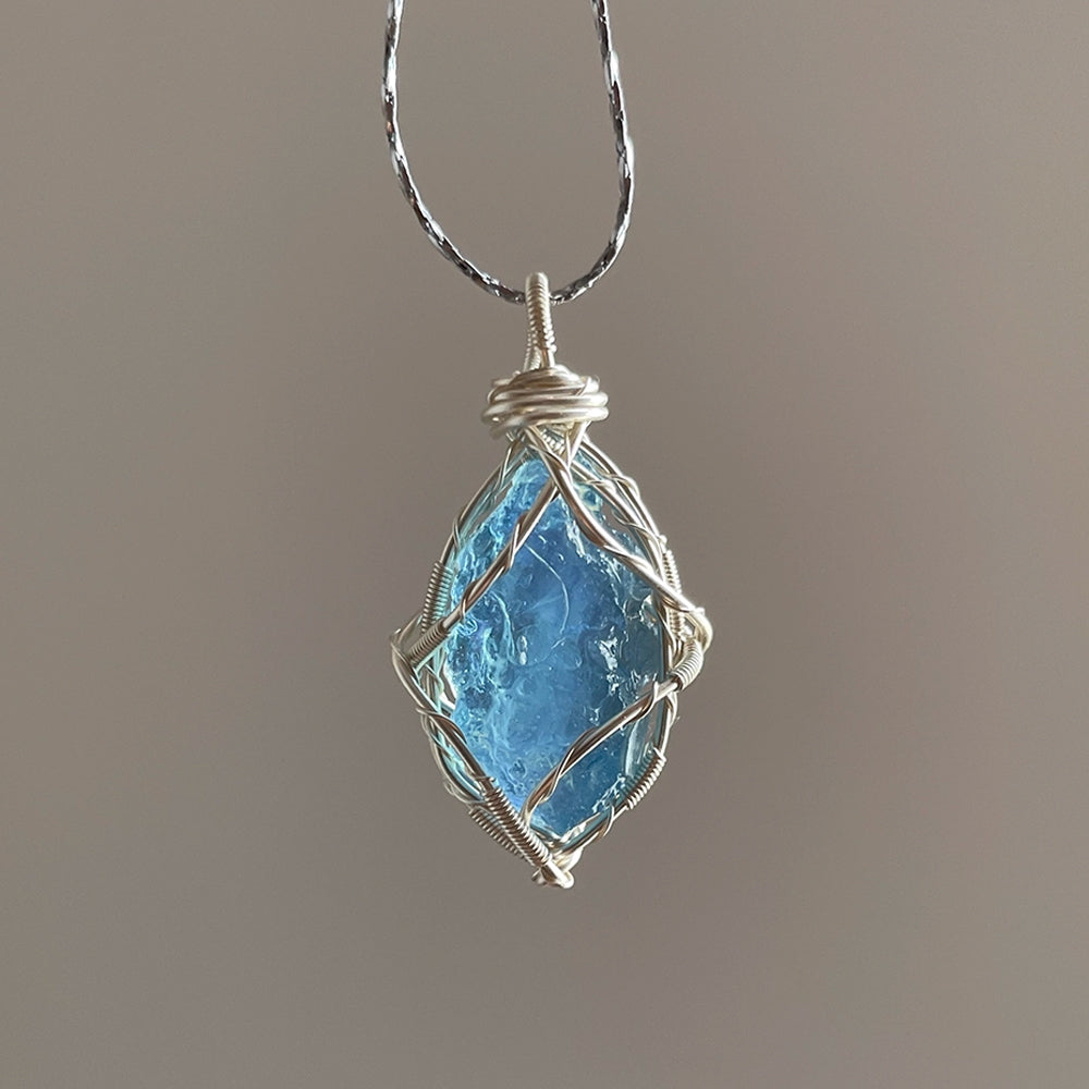 Energy Crystal Pendant Necklace