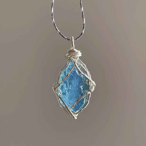 Energy Crystal Pendant Necklace
