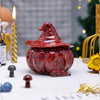 Natural Crystal Resin Pumpkin Hut Ornament