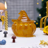 Natural Crystal Resin Pumpkin Hut Ornament