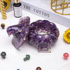 Natural Crystal Resin Pumpkin Hut Ornament