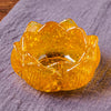 Natural Crystal Resin Lotus Ornament