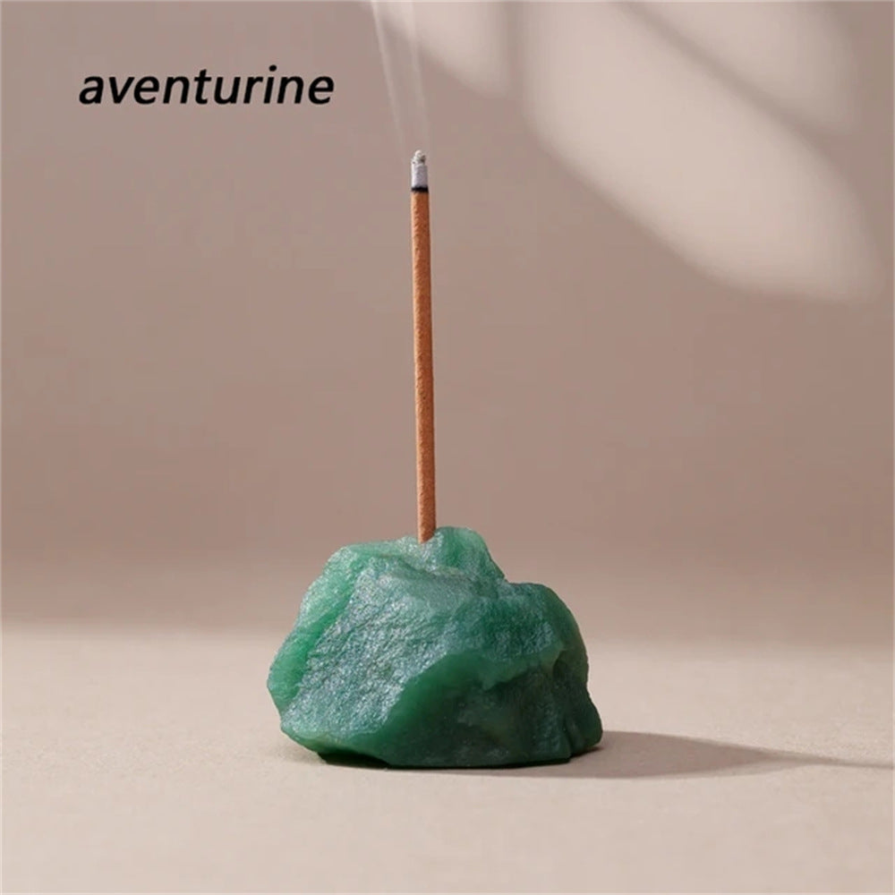 Raw Crystal Incense Holder