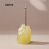 Raw Crystal Incense Holder