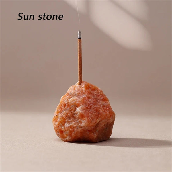 Raw Crystal Incense Holder