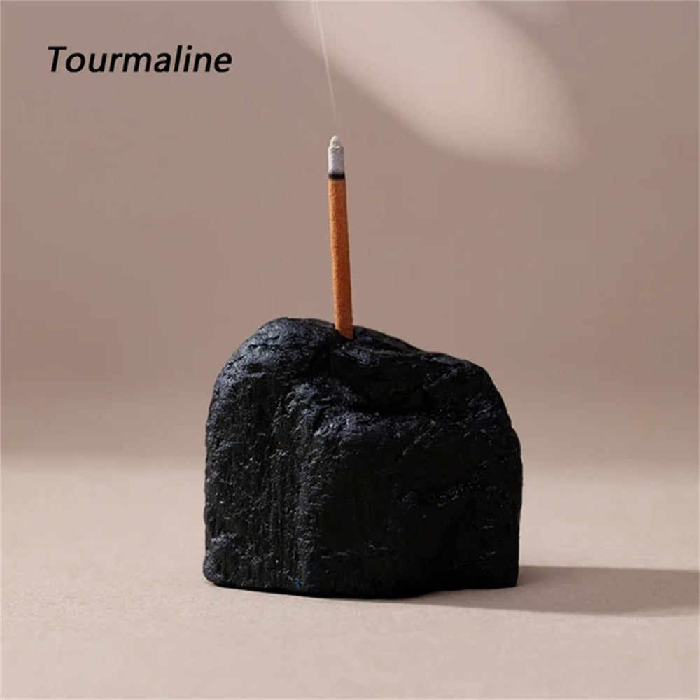 Raw Crystal Incense Holder