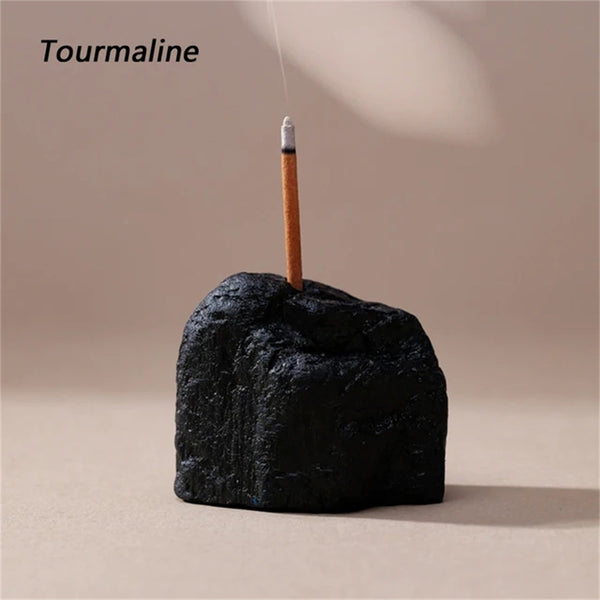 Raw Crystal Incense Holder