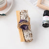 Sage Peruvian Palo Santo Crystal Set