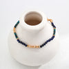 Vintage Beaded Lapis Lazuli Necklace/Bracelet