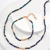 Vintage Beaded Lapis Lazuli Necklace/Bracelet