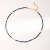 Vintage Beaded Lapis Lazuli Necklace/Bracelet