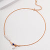 Vintage Moon Lapis Lazuli Necklace/Earrings-Gold Plated 925 Sterling Silver