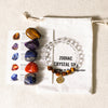 Zodiac Energy Crystal Stone Bracelet Set