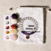 Zodiac Energy Crystal Stone Bracelet Set