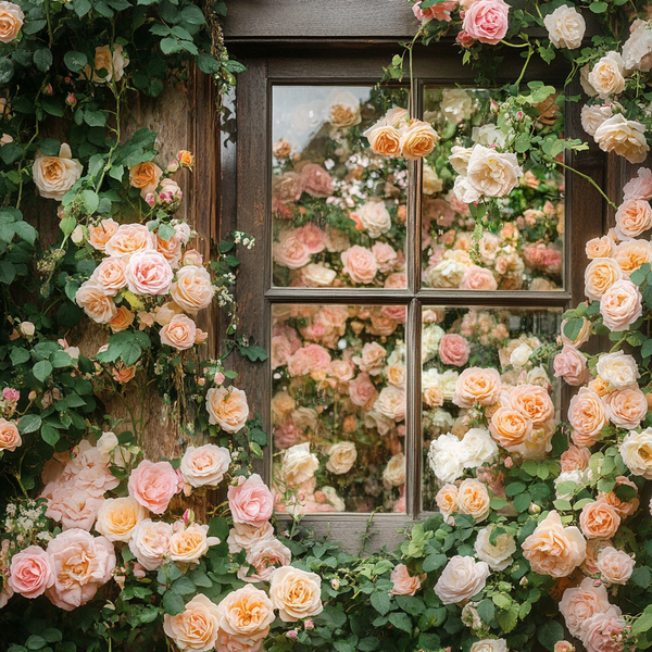 Pink Climbing Rose Seeds – Romantic Garden Flower for Trellis & Fence | Fragrant, Hardy Perennial Blooms | DIY Outdoor Gardening