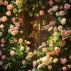 Pink Climbing Rose Seeds – Romantic Garden Flower for Trellis & Fence | Fragrant, Hardy Perennial Blooms | DIY Outdoor Gardening