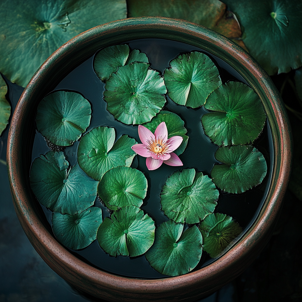 Sacred Bowl Lotus Flower Seeds for Pond, Balcony, or Indoor Water Garden – Rare Aquatic Perennial Plant for Bonsai Containers, Mini Aquariums & Patio Décor – Easy to Grow, Stunning Summer Blooms