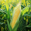 100Seeds Organic Sweet Corn Seeds – Non-GMO Heirloom Variety for Home Gardening | Easy to Grow | Perfect for Backyard or Garden Beds